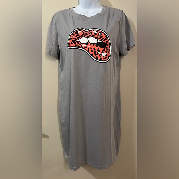 Leopard lip dress - Picture 2 of 3